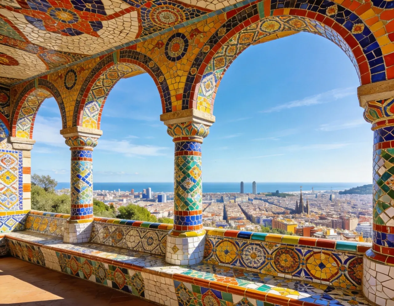 Park Güell cover image for a pet travel photo guide