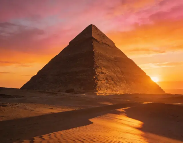 Great Pyramid pet travel photo