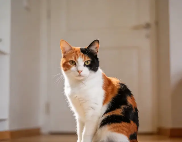 Calico Cat source photo